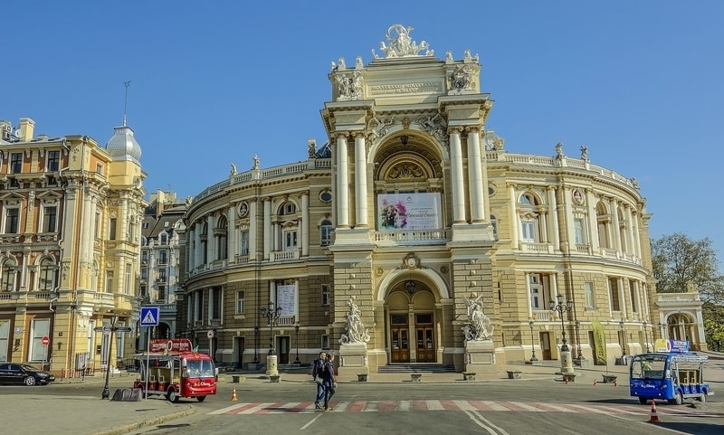 Odessa theatre, Ukraine