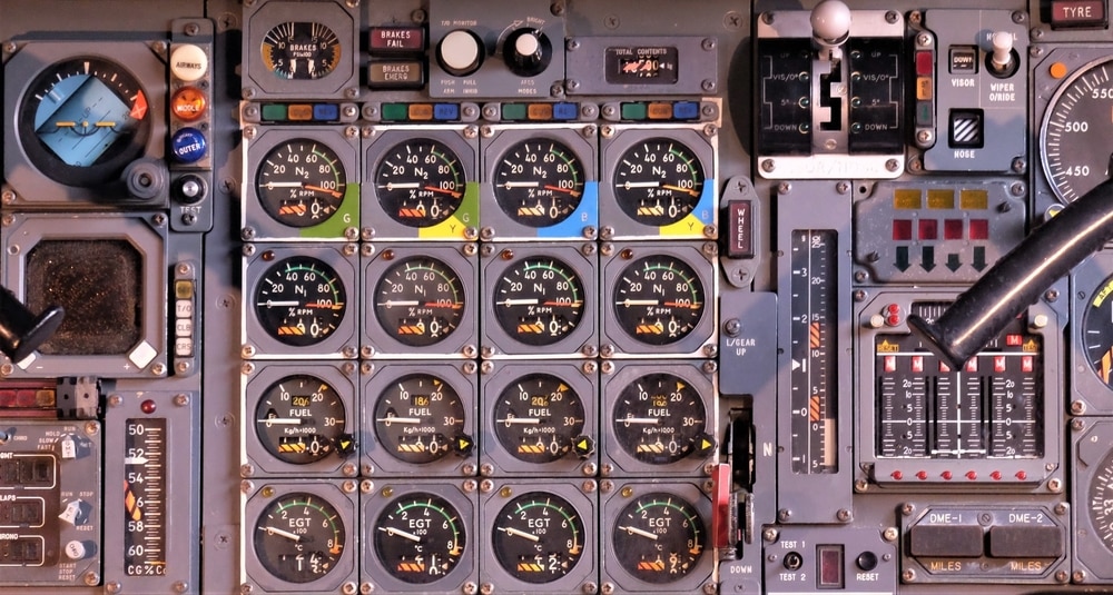Older cockpit
